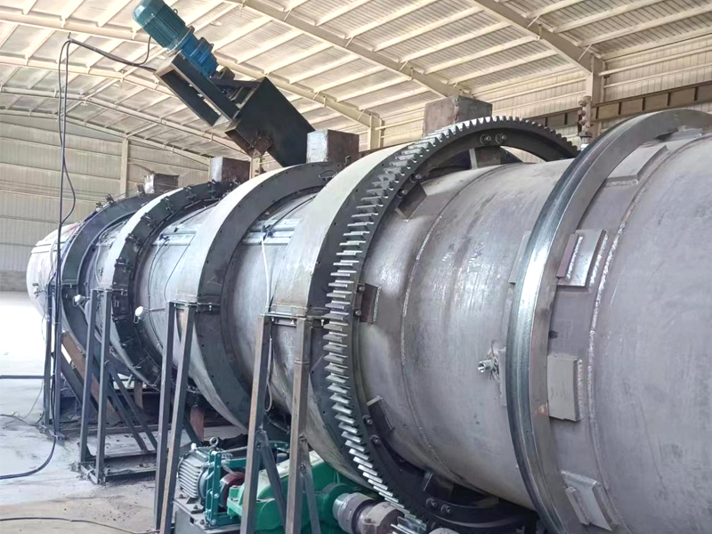 分仓式生物有机肥滚筒发酵机